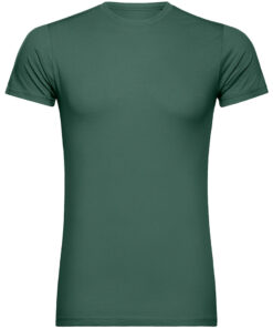 Männer Bio T-Shirt – Vorderansicht in Millennial Khaki